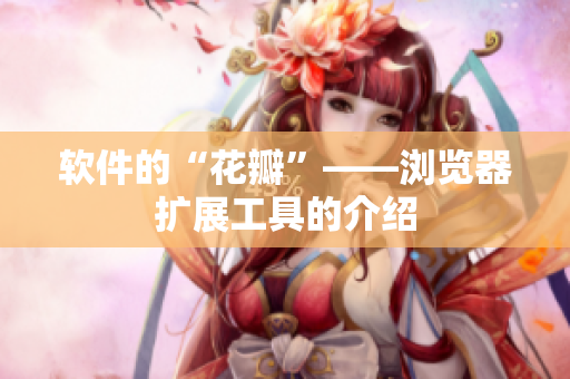 软件的“花瓣”——浏览器扩展工具的介绍