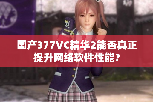 国产377VC精华2能否真正提升网络软件性能？
