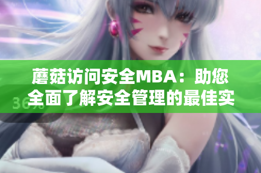 蘑菇访问安全MBA：助您全面了解安全管理的最佳实践